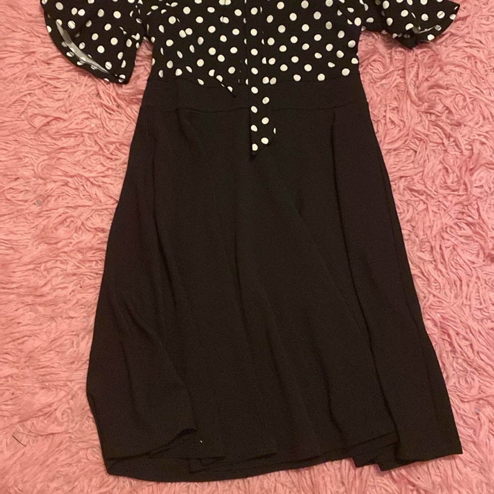 Ranphee Polka Dot Women’s Large Dress - Picture 3 of 4